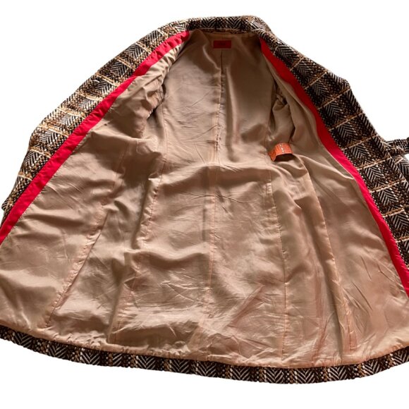 HUGO by Hugo Boss Wool Blend Belted Trench Coat – Size 38 (US6) - Picture 5 of 8